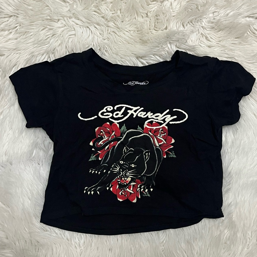 Ed Hardy Cropped T-shirt